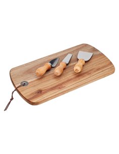 Σετ βάση κοπής τυριών με εργαλεία 32x17,5x1,5εκ.