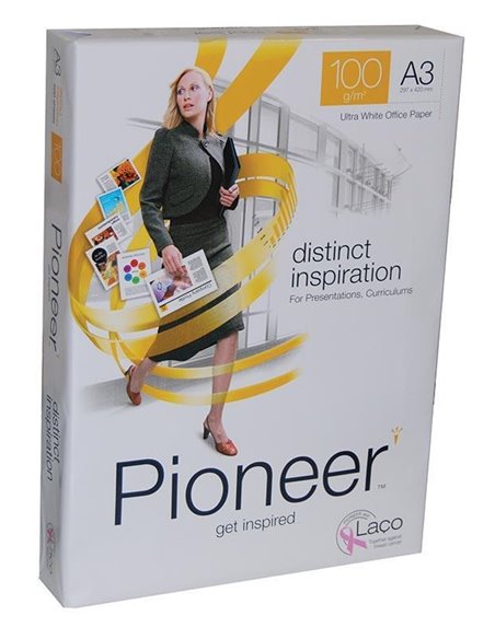 Pioneer φωτοαντιγραφικό χαρτι Α3 500 φυλλα 100γρ.