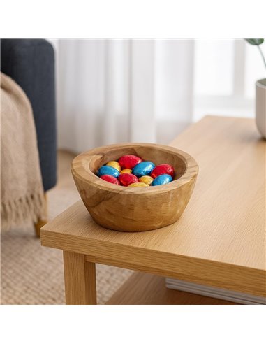 Μπολ Nextdeco ανακυκλωμένο ξύλο teak Υ7xØ15εκ