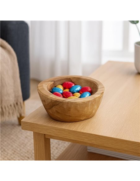 Μπολ Nextdeco ανακυκλωμένο ξύλο teak Υ7xØ15εκ