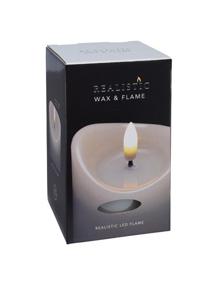 Κερί led Y12,5xØ9εκ.