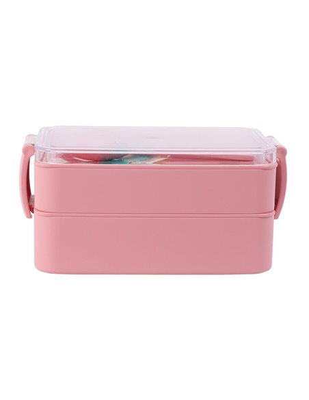 Φαγητοδοχείο PP ροζ Υ8,6x15x10,3εκ.