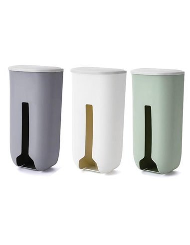 Θήκη αποθήκευσης πλαστικών τσαντών 11,5x7,5x26εκ. κοκτέηλ