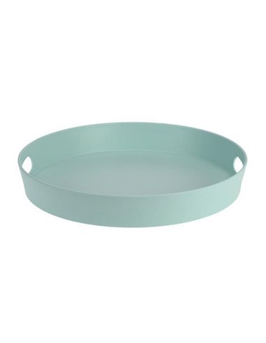 Δίσκος σερβιρίσματός από bamboo Ø30xY4εκ. βεραμάν