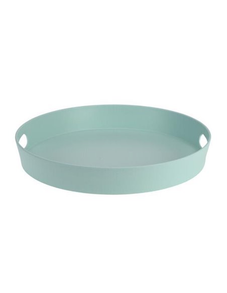 Δίσκος σερβιρίσματός από bamboo Ø30xY4εκ. βεραμάν