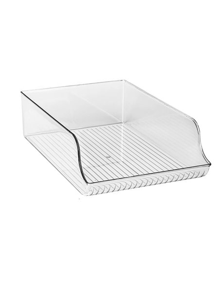 Δοχείο οργάνωσης ψυγείου διάφανο Υ9,5x35x22,5εκ.