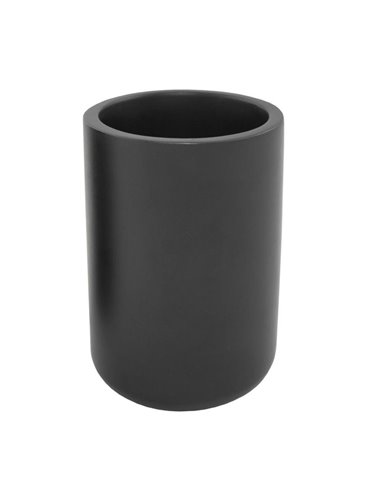 Θήκη για οδοντόβουρτσα μαύρο 10,9xØ9,8εκ.