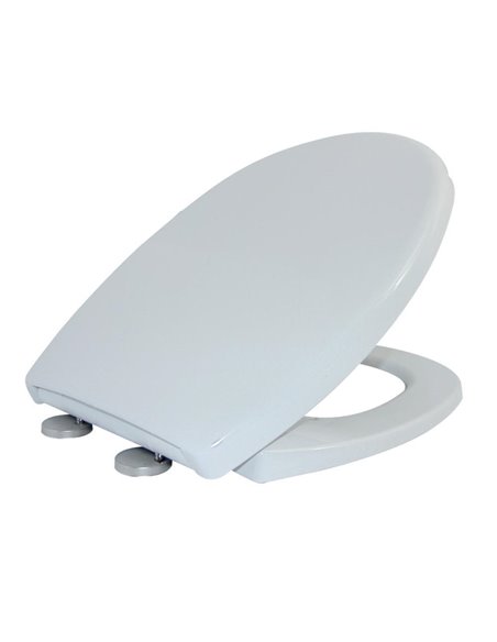 Κάλυμμα λεκάνης με απαλό κλείσιμο Υ0,5x44,6x36εκ. λευκό