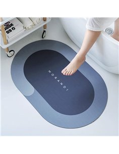 Απορροφητικό αντιολισθητικό πατάκι μπάνιου 40x60εκ.