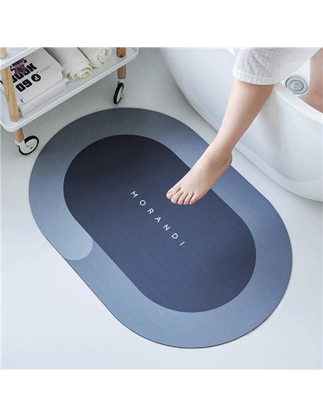 Απορροφητικό αντιολισθητικό πατάκι μπάνιου 40x60εκ.