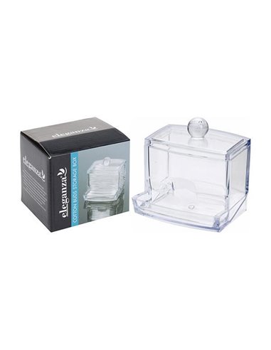 Θήκη για μπατονέτες ακρυλική διάφανη 9x7xΥ9εκ.