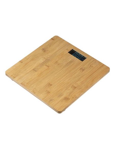 Ζυγαριά ψηφιακή μπάνιου eco, από ξύλο μπαμπού έως 150Kg.