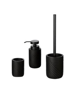 Σετ αξεσουάρ μπάνιου Nairobi πλαστικό 3 τεμαχίων