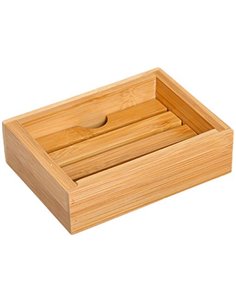 Σαπουνοθήκη από bamboo 8x10,8x3εκ.