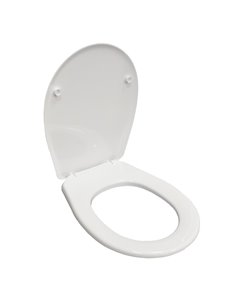 Κάλυμμα λεκάνης άσπρο πλαστικό Υ0,66x45,7x36,2εκ. λευκό