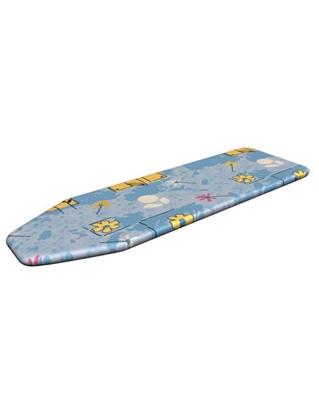 Κάλυμμα σιδερώστρας με αφρώδη επένδυση 127x47εκ.