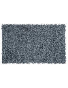Χαλάκι μπάνιου Shaggy I γκρι 45x75εκ.