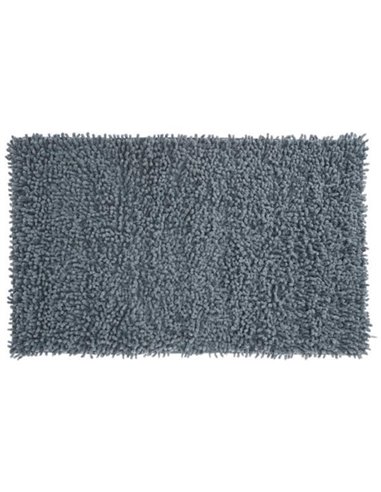 Χαλάκι μπάνιου Shaggy I γκρι 45x75εκ.