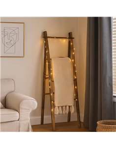 Σκάλα - Κρεμάστρα Nextdeco ανακυκλωμένο ξύλο teak Υ123xΜ53xΠ65/12εκ