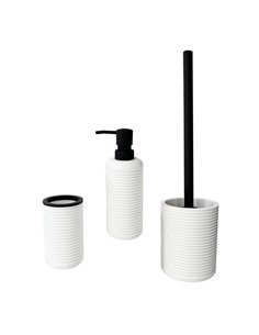 Σετ αξεσουάρ μπάνιου Sevilla πλαστικό 3 τεμαχίων