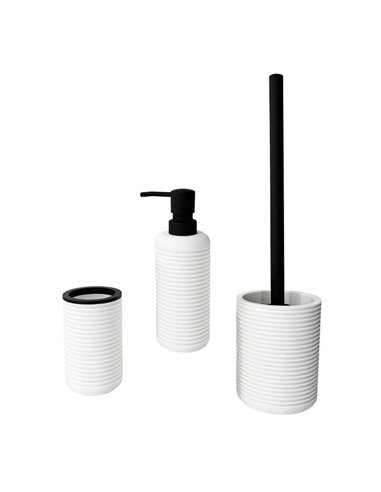 Σετ αξεσουάρ μπάνιου Sevilla πλαστικό 3 τεμαχίων