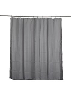 Κουρτίνα μπάνιου υφασμάτινη γκρι 180x200εκ