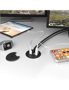 Επιτραπέζιος φορτιστής USB με Power Delivery 3.0 και Quick Charge 4.0 2