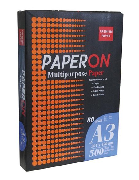 Paperon φωτ.χαρτί Α3,80γρ,500φυλ.
