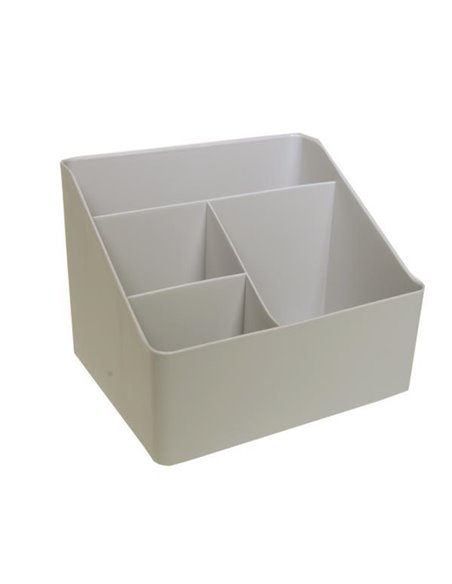 Organizer για καλλυντικά ή μολυβοθήκη, μπεζ, 18x13,5x15 εκ.