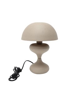 Φωτιστικό επιτραπέζιο μεταλλικό ματ Nextdeco γκρι Υ38xØ26εκ.