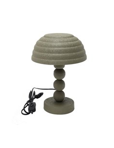 Φωτιστικό επιτραπέζιο μεταλλικό ματ Nextdeco πράσινο Υ29xØ20εκ.