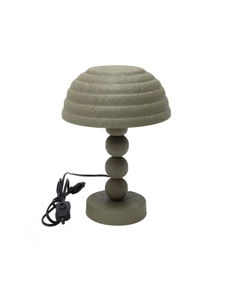 Φωτιστικό επιτραπέζιο μεταλλικό ματ Nextdeco πράσινο Υ29xØ20εκ.