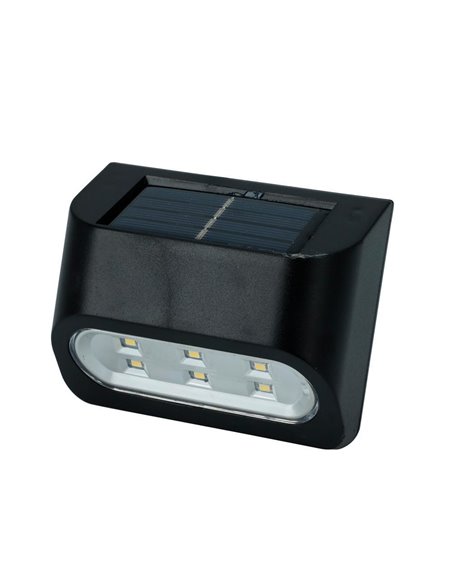 Hλιακό φωτιστικό LED 6000K,Υ7,5x9x4,5εκ. 10lumen, εξωτερικού χώρου