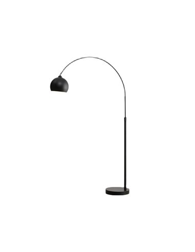 Φωτιστικό δαπέδου αλουμινίου, μαύρο Υ173xØ105εκ