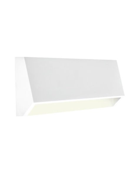 Φωτιστικό επιτοίχιο LED 4W κυρτό  Υ8x22x3,6εκ. Λευκό