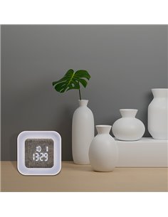 Ψηφιακό ρολόι-ξυπνητήρι με υφασμάτινη οθόνη LED και φωτάκι νυκτός 2