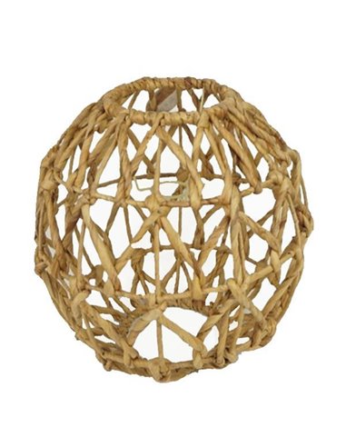 Καπέλο φωτιστικού boho με μεταλλικό πλαίσιο Ø35