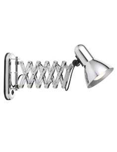 Φωτιστικό επιτοίχιο επεκτεινόμενο Twen Ø13,5x65εκ. επέκταση max νίκελ