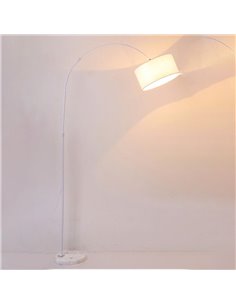 Φωτιστικό δαπέδου λεύκο Υ158-185