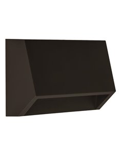 Φωτιστικό τοίχου LED 3W γραφίτης 16x7x3,3εκ.