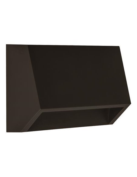 Φωτιστικό τοίχου LED 3W γραφίτης 16x7x3,3εκ.