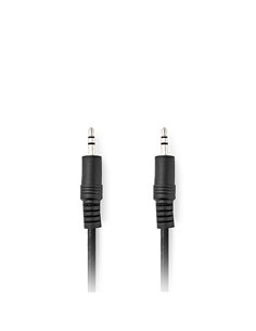 Καλώδιο ήχου 3,5mm αρσ. Stereo - 3,5mm αρσ. Stereo, 0.5m σε μαύρο χρώμα. 2