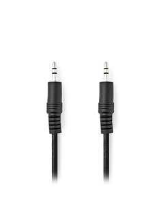 Καλώδιο ήχου 3,5mm αρσ. Stereo - 3,5mm αρσ. Stereo, 1.50m σε μαύρο χρώμα. 2