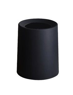 Κάδος απορριμμάτων PP 10lt 23x23xΥ31εκ. μαύρος