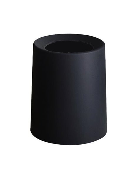Κάδος απορριμμάτων PP 10lt 23x23xΥ31εκ. μαύρος