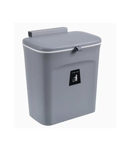Κάδος απορριμμάτων 9lt, Y30x26x16εκ. για τα ντουλάπια γκρι