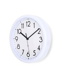Ρολόι τοίχου με μεγάλους αριθμούς σε λευκό χρώμα. 2