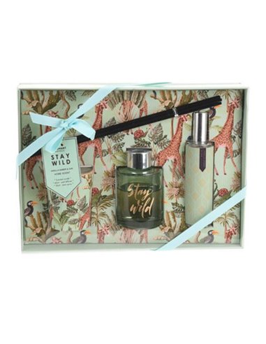 Αρωματικό χώρου σετ δώρου "Aroma di Rogito" 60ml vanilla amber