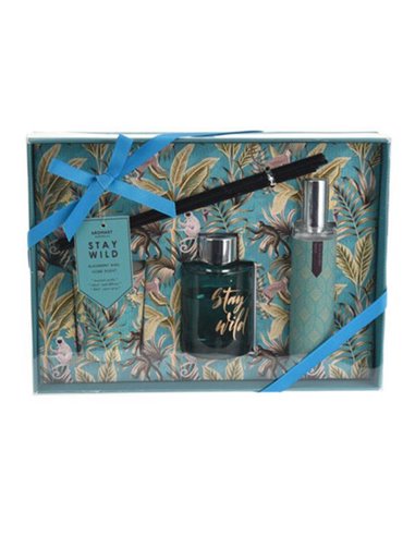 Αρωματικό χώρου σετ δώρου "Aroma di Rogito" 60ml blackberry basil