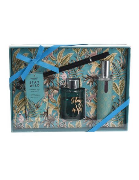 Αρωματικό χώρου σετ δώρου "Aroma di Rogito" 60ml blackberry basil